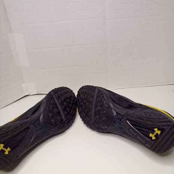 Under Armour Football Cleats Men 11 Scouting Combine Yellow Black No Laces main image 6